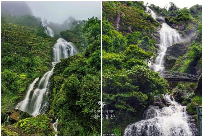 Cascade d'argent à Sapa